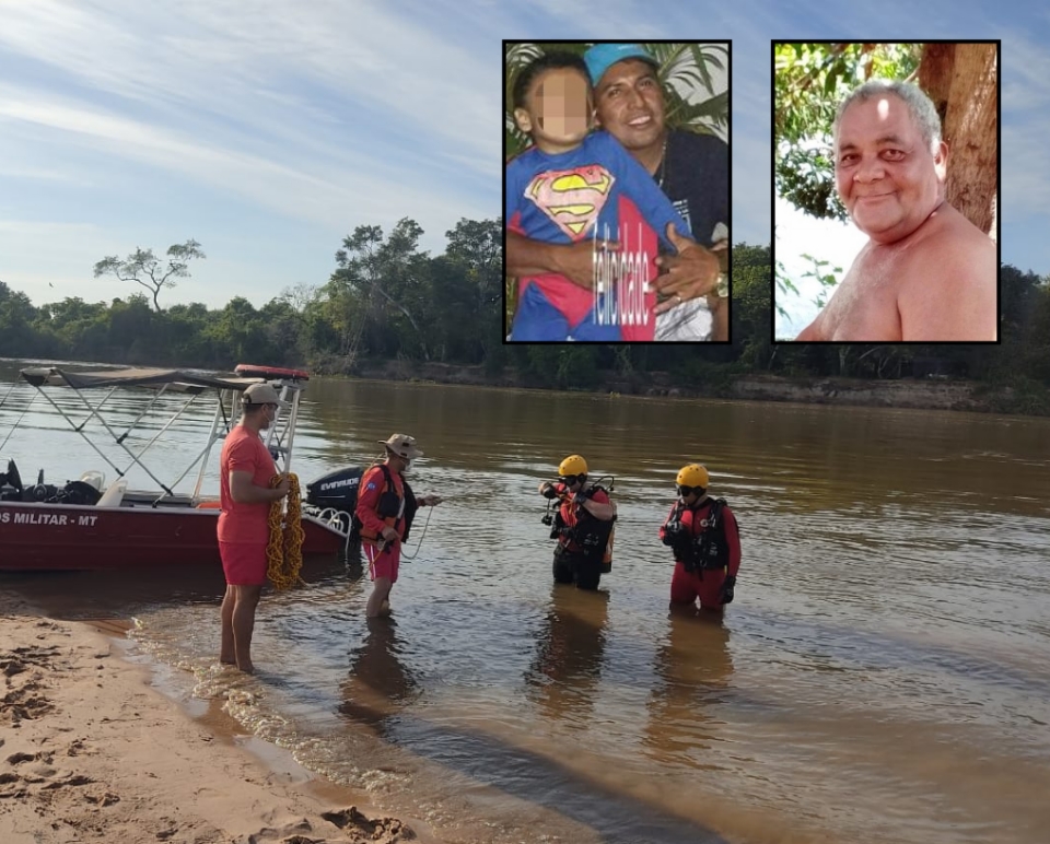 Tio, sobrinho e criana de 7 anos da mesma famlia morrem afogados aps sarem para pescar; corpos encontrados