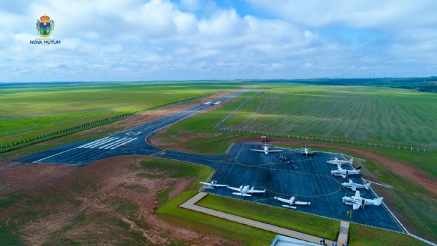 Aeroporto de Nova Mutum deve receber autorizao para voos comerciais; empresas interessadas