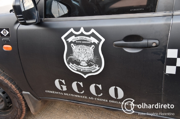 GCCO cumpre mandados contra membros de faco criminosa em bairros de Cuiab