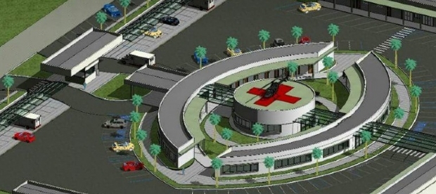 Hospital beneficente com heliporto e 20 apartamentos ser construdo a 25 km de Cuiab