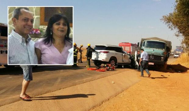 Dois empresrios de Mato Grosso morrem em acidente em rodovia de Gois