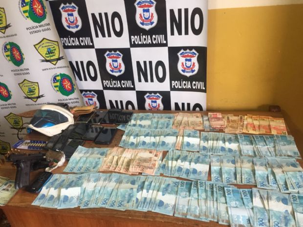 Procurado por homicdio e trfico em MT  preso em Gois com R$ 17 mil em dinheiro