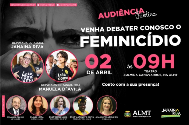 Debate com presidencivel busca alternativas para combater femincidio em Mato Grosso