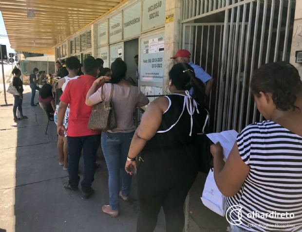 Cuiabanos enfrentam at quatro horas de fila pelo sonho da casa prpria