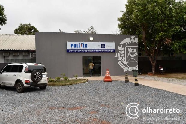 Entregador  baleado em troca de tiros dentro do IML em Cuiab