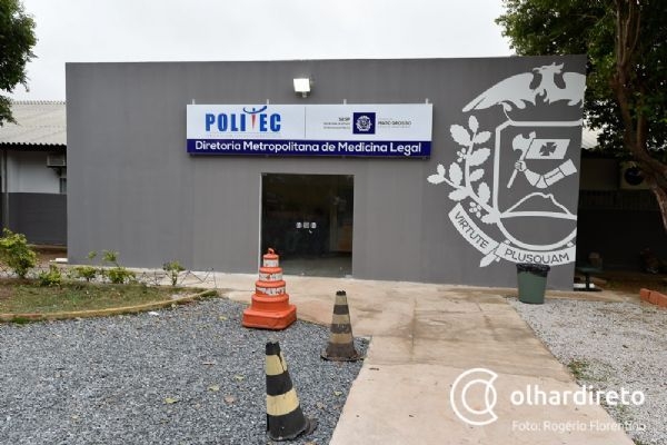 Corpo encontrado em matagal de Cuiab  identificado em menos de 12 horas