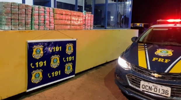 PRF apreende 206 kg de cocana e acumula quase trs toneladas de drogas em 2020;  vdeo 