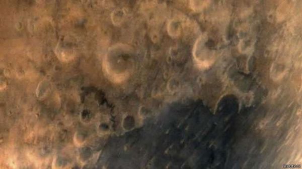 Sonda indiana envia primeiras imagens de Marte