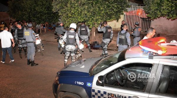 Criminoso  baleado ao tentar roubar motocicleta de policial militar