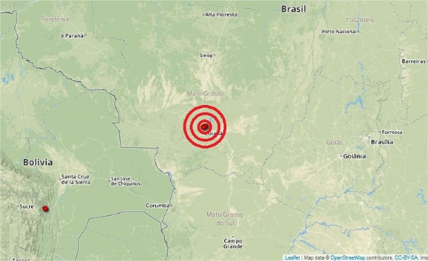 Tremor de terra em Cuiab teve 3.2 graus de magnitude; veja relatos