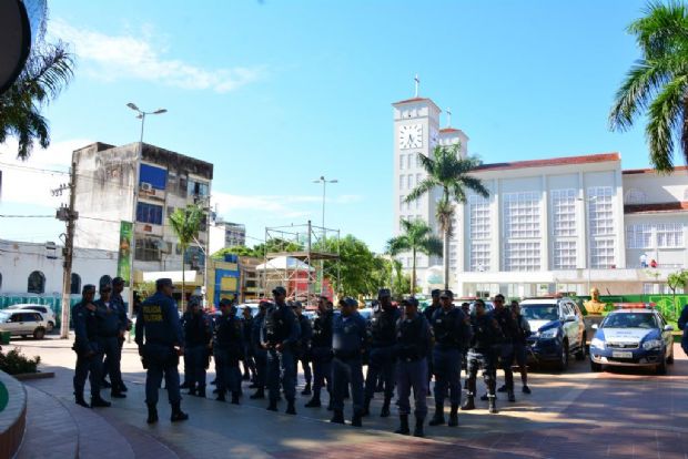 Operao da Polcia Militar ir reforar regio central durante final do ano