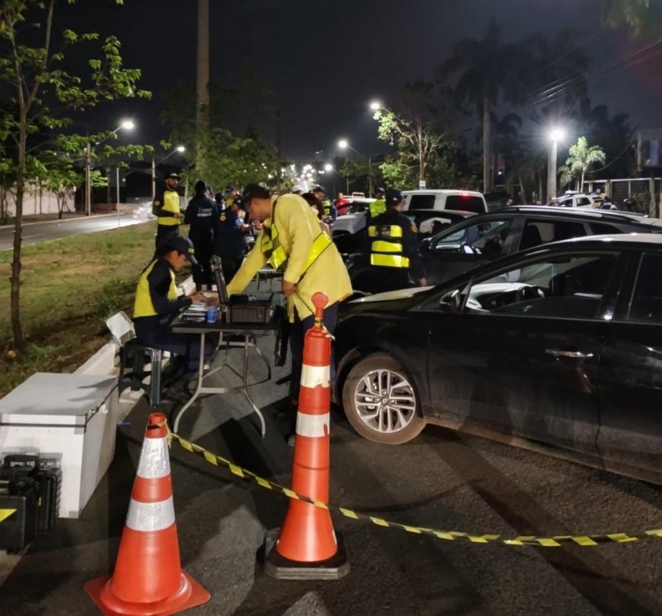 Operao Lei Seca em Cuiab prende 15 motoristas por embriaguez