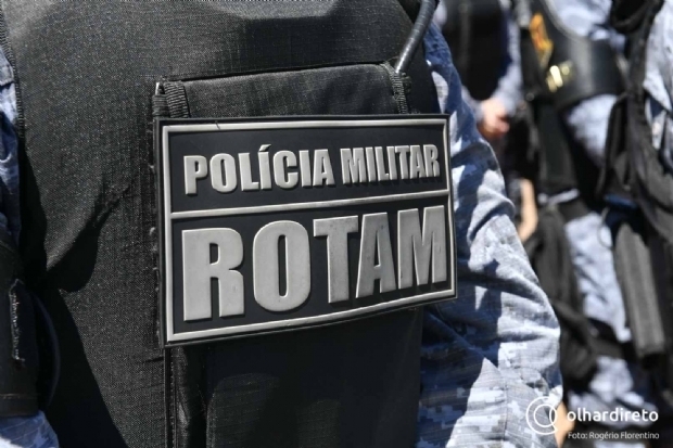 Homem  preso pela Rotam aps mostrar genitlia para mulher em Cuiab