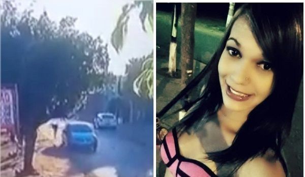 Preso motorista acusado de atropelar e matar travesti na regio do Zero Km;  vdeo 