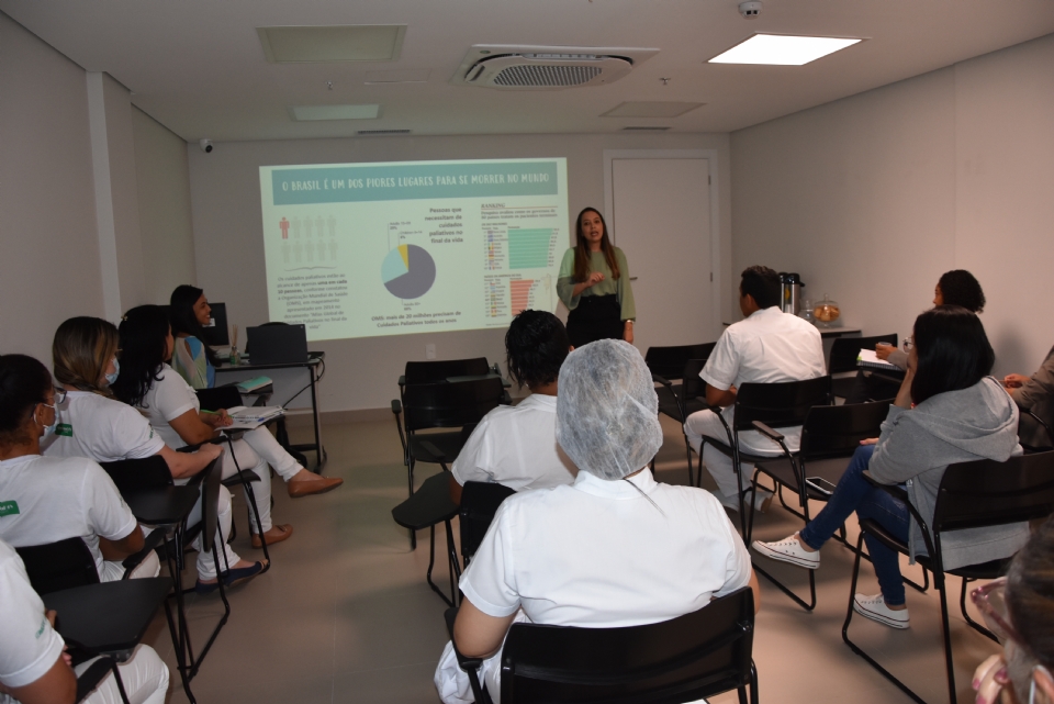 Unimed Cuiab realiza treinamento em Cuidados Paliativos
