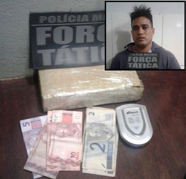 Promoter  preso com drogas em Cuiab; suspeito foi detido em setembro por briga na praa do 'Z Dog'