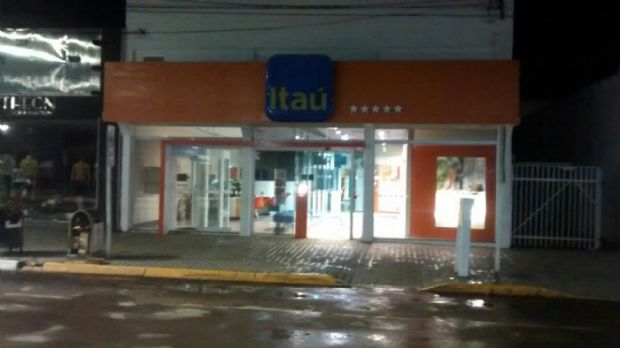 Agncia do Ita  arrombada durante a madrugada no centro de cidade de MT