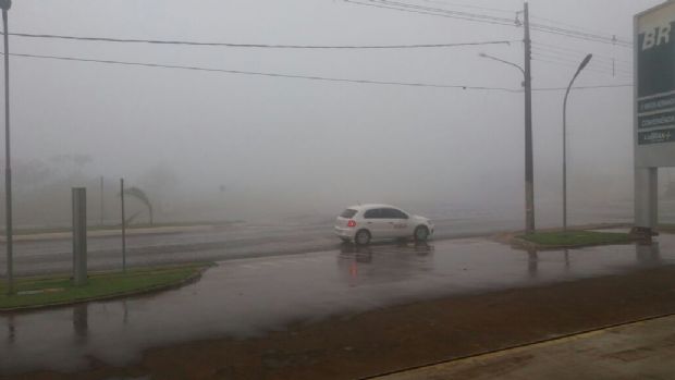 Internauta registra neblina em Chapada dos Guimares e mnima de 17C