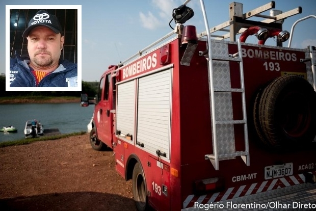 Bombeiros procuram por empresrio desaparecido no rio Araguaia ao tentar salvar filho de afogamento
