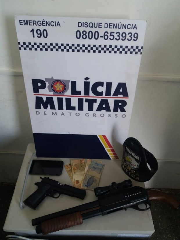 Polcia prende jovem que divulgava aluguel de armas pelo WhatsApp