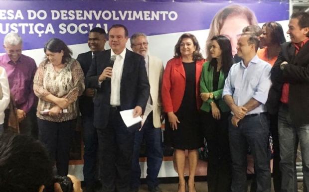 Wellington Fagundes deu o tom no evento de lanamento de Maria Lcia Neder para o Senado da Repblica