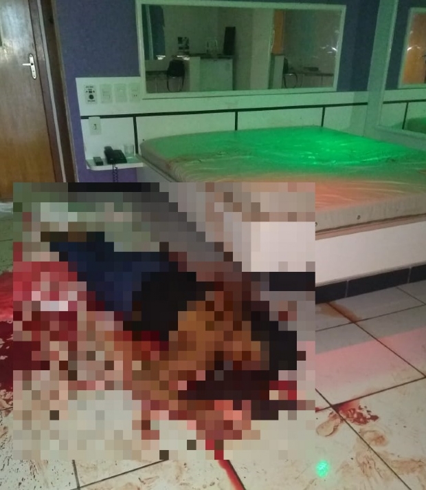 Mulher  assassinada a facadas por homem em motel de Vrzea Grande