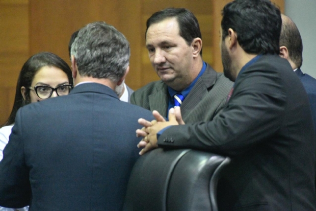 Deputado Valdir Barranco em plenrio na Assembleia Legislativa