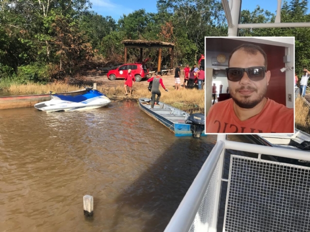 Homem morre afogado aps cair de 'Jet Ski' e tirar colete para tentar nadar