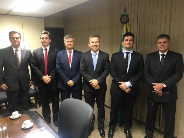 Governador pede socorro de Srgio Moro para segurana na fronteira de Mato Grosso