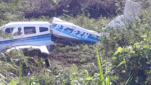 Polcia Federal vai apurar queda de avio que levava irmo de ex-governador