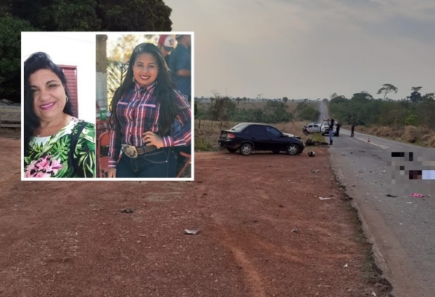 Duas mulheres morrem aps acidente entre carro e moto em rodovia; motorista fugiu