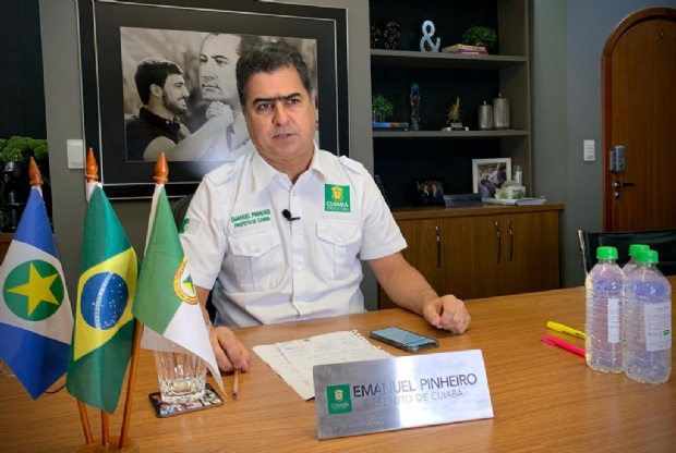 Emanuel Pinheiro fecha comrcio no essencial e inicia 'lockdown' em Cuiab