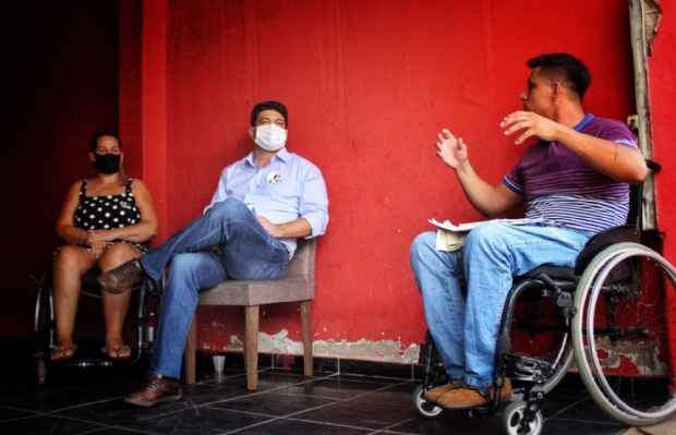Kalil quer gesto que se preocupe com a acessibilidade de pessoas com deficincia