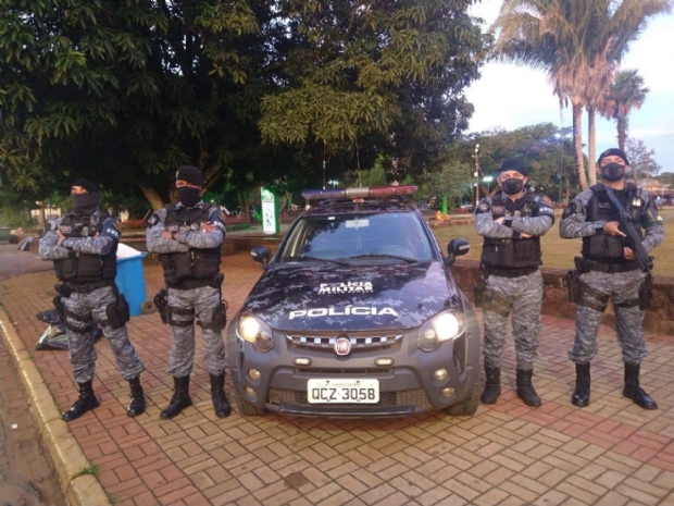 Chapada tem primeira noite de Carnaval com policiamento ostensivo e sem nenhum registro de aglomerao;  Vdeos e fotos