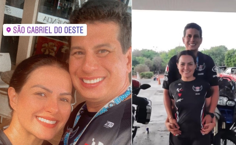 Ex-prefeito e esposa morrem em acidente durante viagem de moto em Mato Grosso do Sul