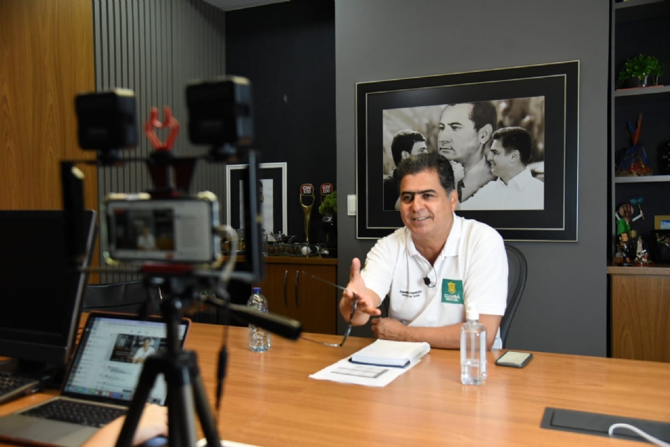 Emanuel Pinheiro diz que vice-prefeito Stopa est na lista para ser candidato ao governo