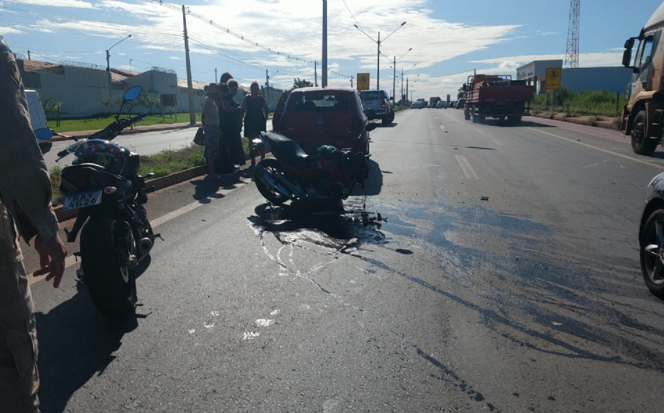 Guarda Municipal registra quatro acidentes em Vrzea Grande durante a manh