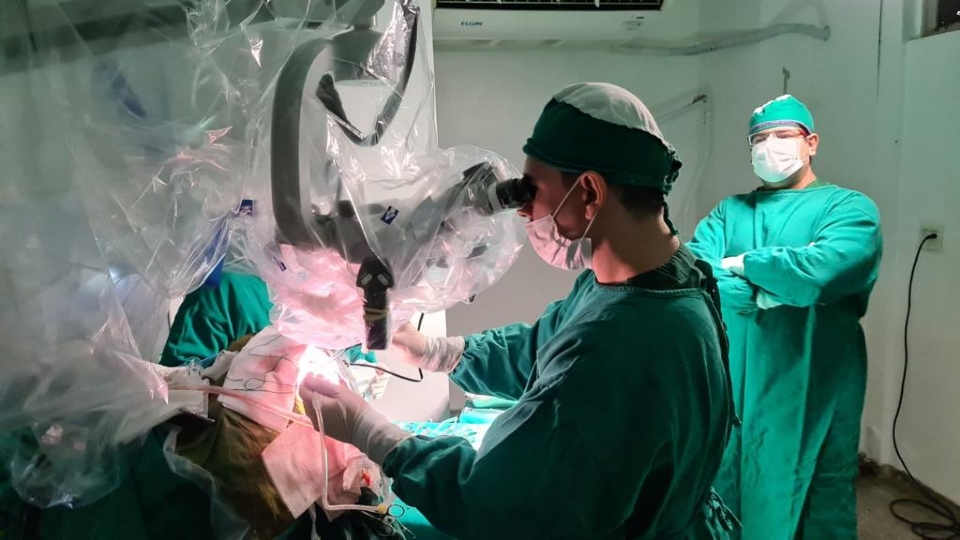 Hospital Regional de Rondonpolis realiza primeira cirurgia da regio sul de MT de retirada de tumor cerebral