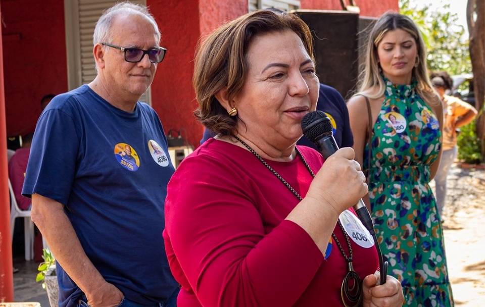 Dona Neuma visita municpios da Baixada Cuiabana e amplia apoios na regio