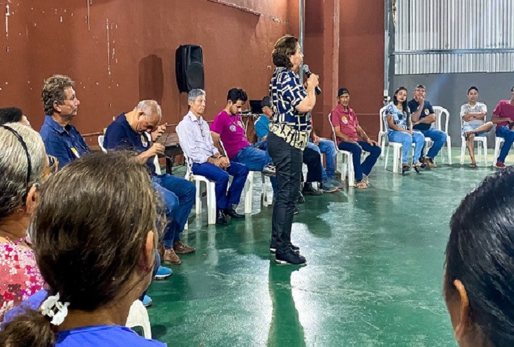 Dona Neuma visita regio de Cceres e defende investimentos em educao, sade e polticas pblicas