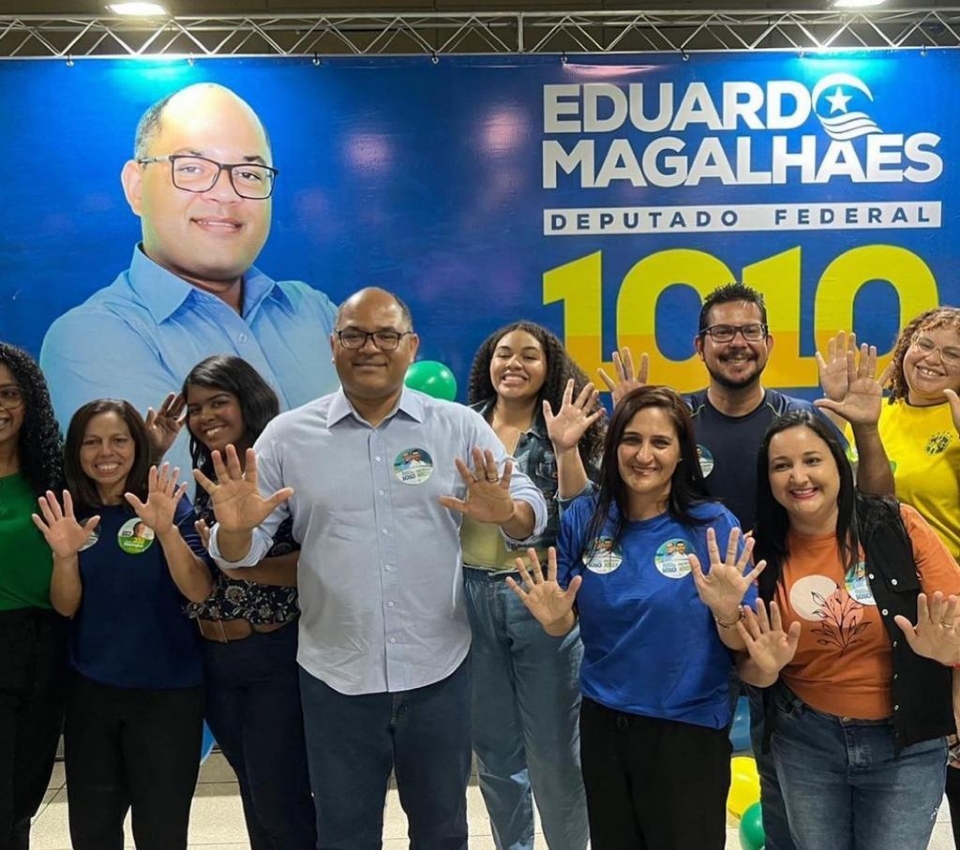 Damares Alves e general Mouro declaram apoio a Eduardo Magalhes para Federal
