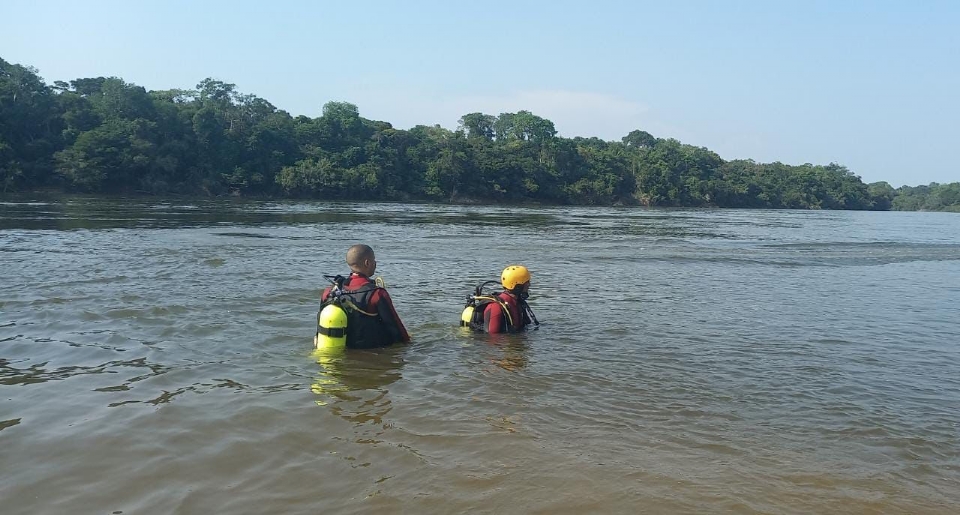 Mulher morre afogada para tentar salvar filha no Rio Teles Pires