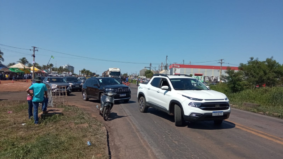 Mato Grosso tem cinco pontos com bloqueios de rodovias; veja trechos