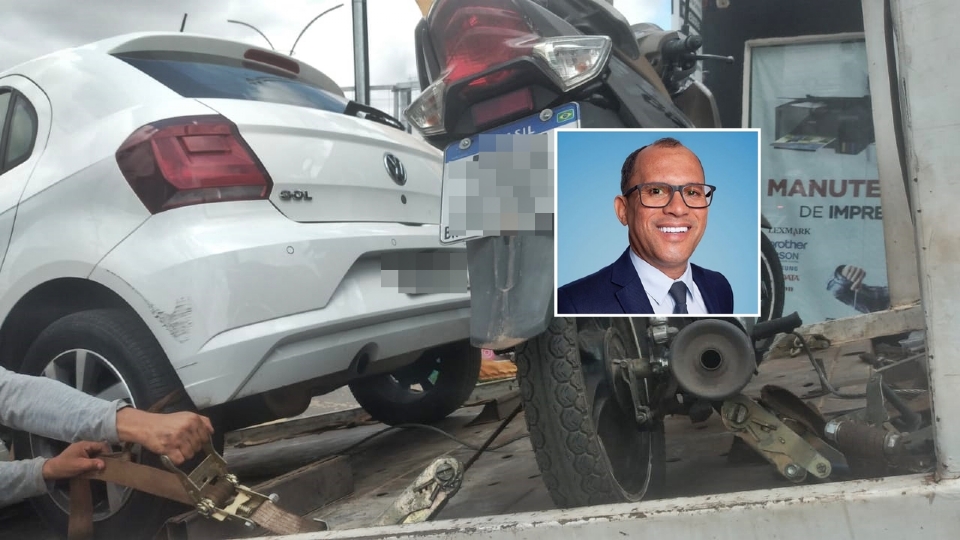 Deputado eleito  acusado por guarda de tentar impedir apreenso de carro de empresria em VG