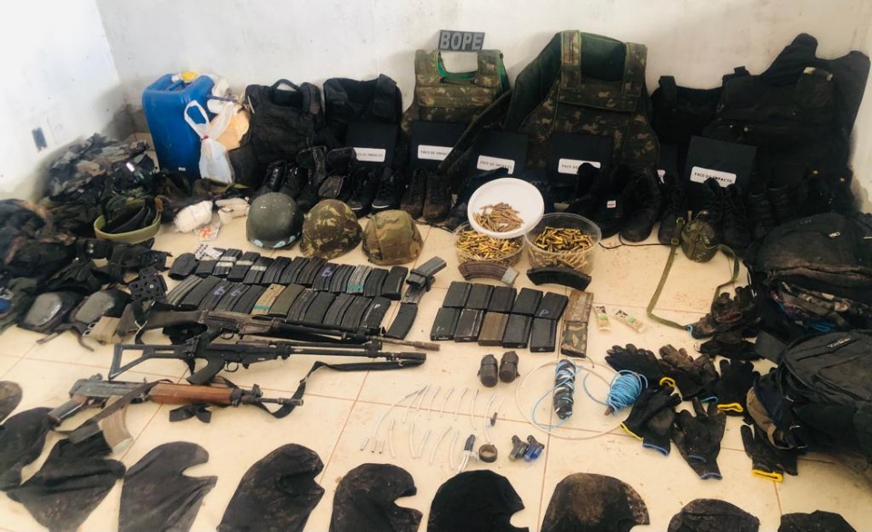 Homem envolvido no ataque em Confresa  preso pelas Foras de Segurana; armas e munio apreendidas
