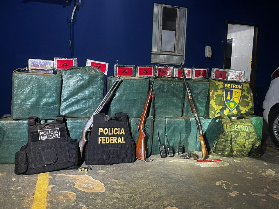 Policiais de MT e Rondnia apreendem 442 kg de cocana avaliada em R$ 11,1 milhes