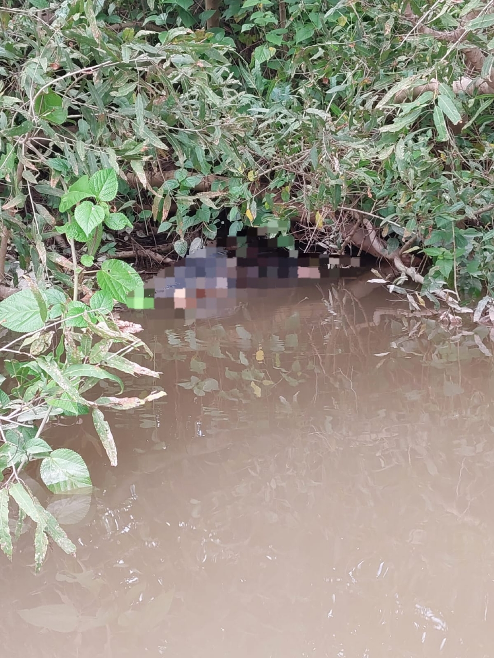 Corpo de homem  encontrado boiando s margens de rio em Cuiab