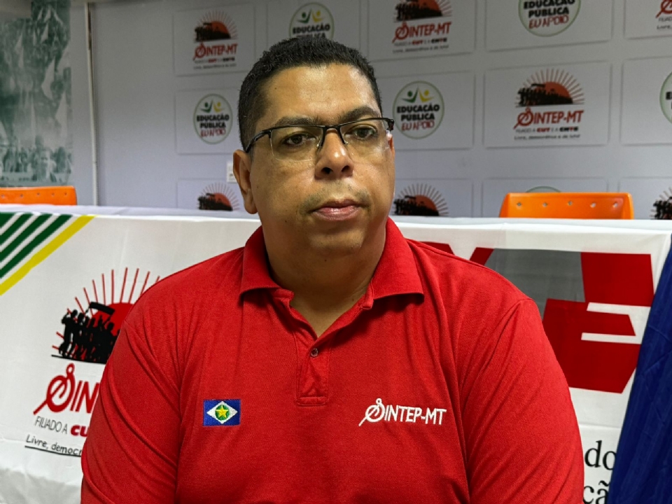 O presidente do Sintep-MT, Valdeir Pereira, no descartou a possibilidade de paralisao dos professores