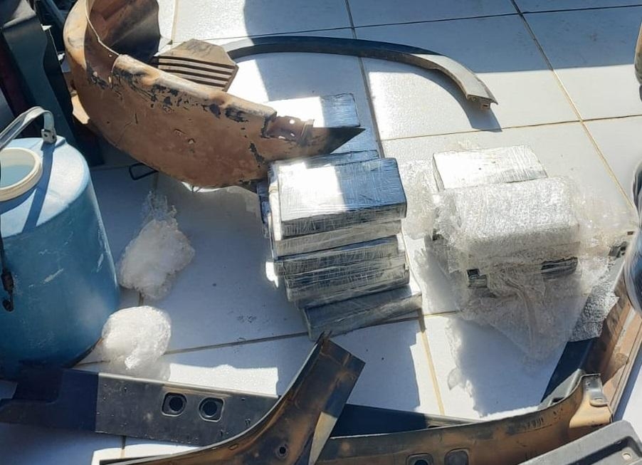 Polcia apreende 122 kg de cocana durante operao; droga avaliada em R$ 10 milhes