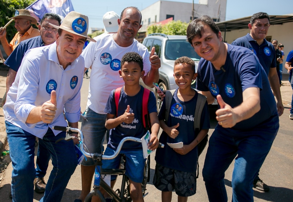 Thiago Silva promete implantar creches e escolas em perodo integral em Rondonpolis